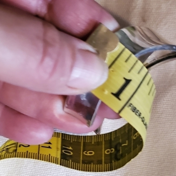 Vintage sterling modernist cuff‎ - Picture 8 of 10